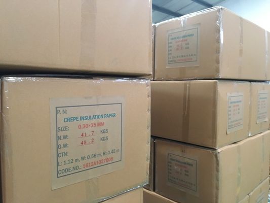 CRINKLED INSULATING PAPER FOR OIL-IMMERSED TRANSFORMER INSULATION USE