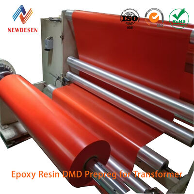 Epoxy Resin DMD Prepreg with F 155℃ Thermal Rating and Modified Epoxy Insulating Resin for Interlayer Insulation in Dry-Type Transformers